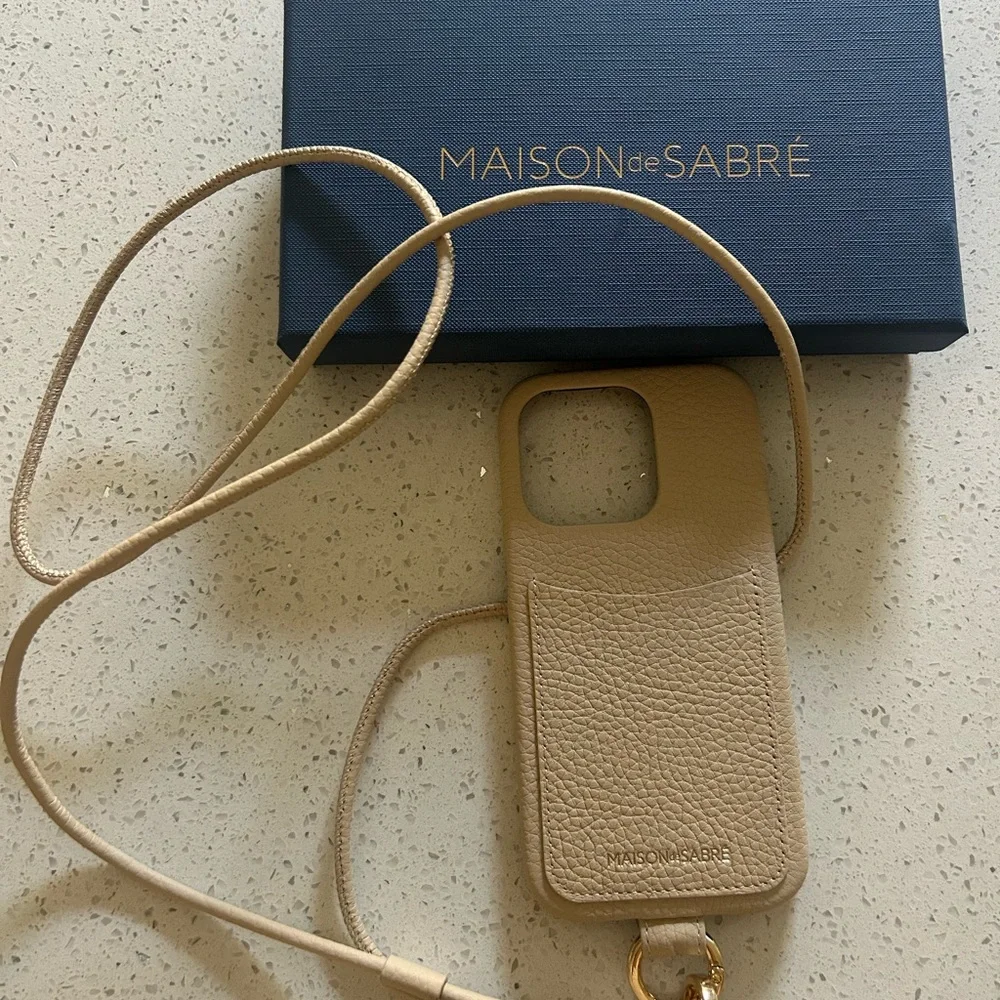 MAISON De Sabre sling phone case